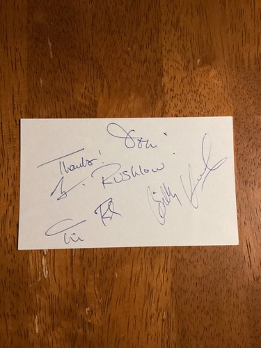 *You Pick* autographs - country music, TV, actors, actresses, huge variety Lot 2 - Picture 243 of 251