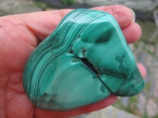Malachite Crystal Freeform piece healing business success natural polished 234g
