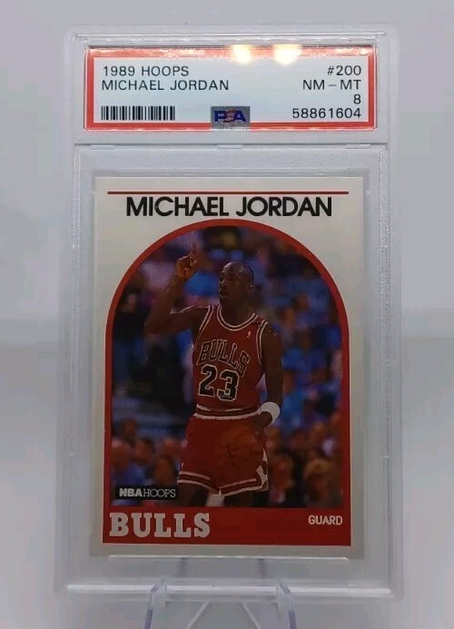 1989 HOOPS MICHAEL JORDAN #200 PSA 8 | eBay 1989 HOOPS MICHAEL JORDAN #200 PSA 8 | eBay