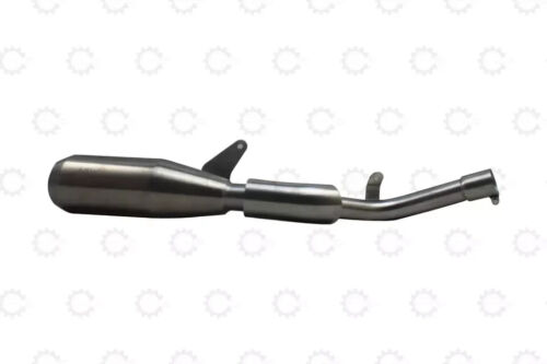 Fit For Royal Enfield "New Himalayan 450 Silver Exhaust Silencer" - Picture 3 of 14
