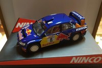 Qq Slot Car 50430 Ninco Mitsubishi Lancer Wrc Red Bull #8 J Roma