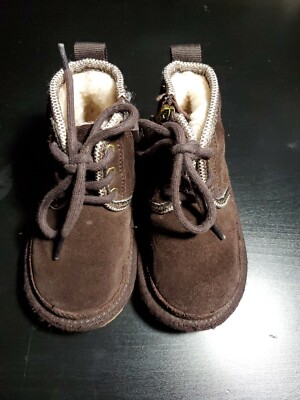 Ugg T Neumel II Tasman Boots Size TODDLER Brown