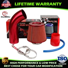 Universal Cold Air Intake Filter Induction Kit Pipe Hose System Car Accessory US