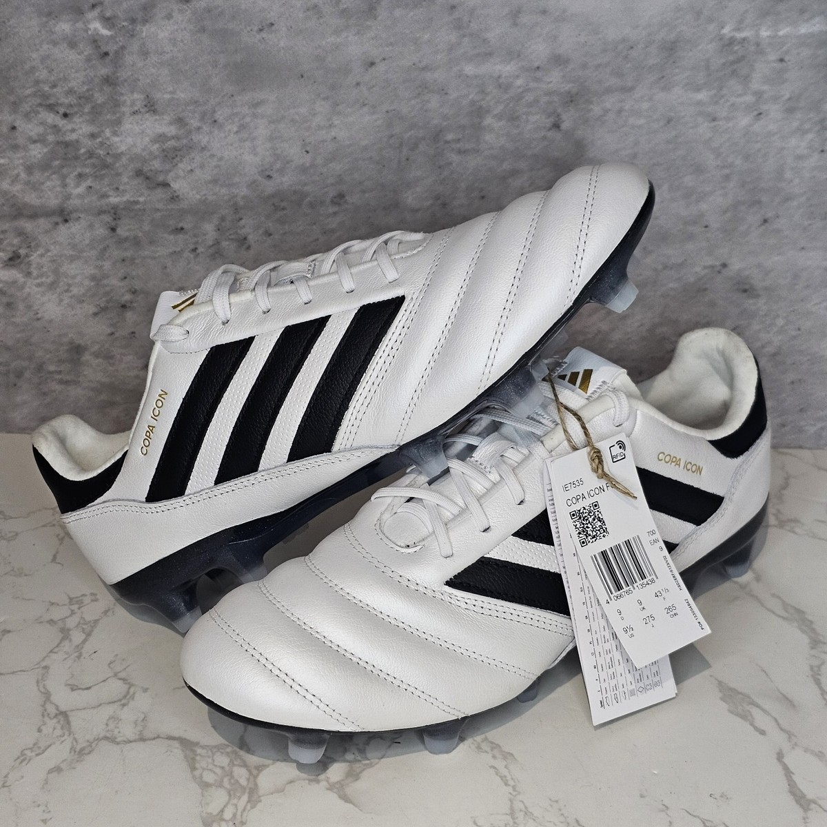 【新品：26,0cm】adidas COPA ICON ブラック/ホワイト Adidas Copa Icon FG Size UK 9 Football Boots IE7535 | eBay