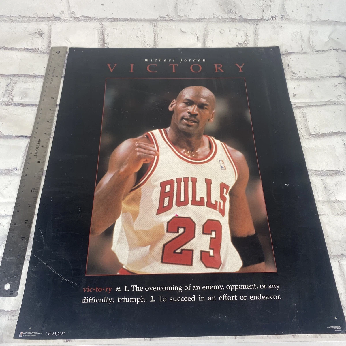 Michael Jordan Original Vintage Sports Posters 1996 for sale | eBay