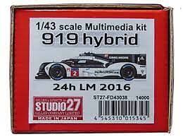 STUDIO27 Original kit 】1/43 919 Hybrid LM2016 【 Multimedia Kit