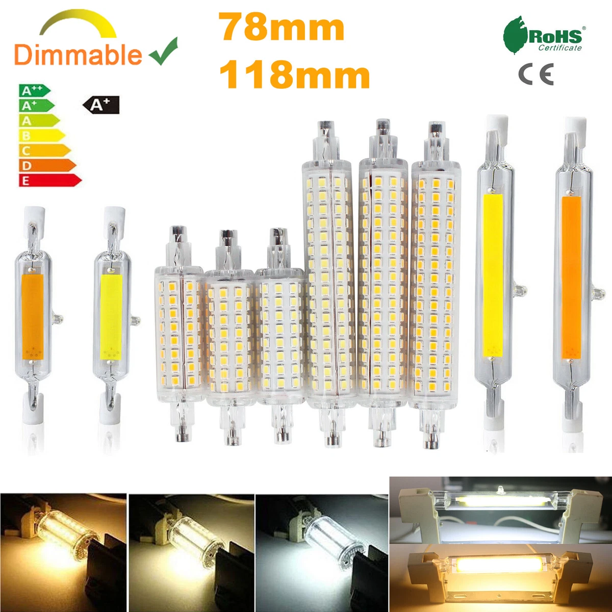 R7 led deals 118mm