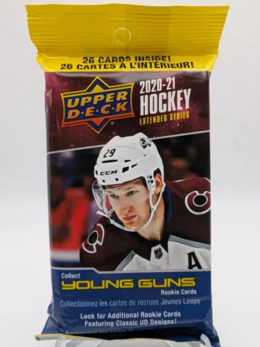 💥 2020-21 Upper Deck Extended Series Hockey Factory Sealed Jumbo Fat Pack (QTY)
