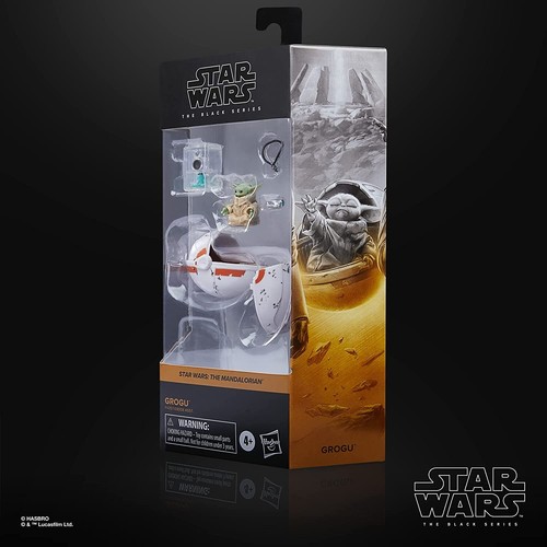 Figura de acción Star Wars Mandalorian - Grogu Black Series 26 El niño bebé Yoda - Imagen 2 de 8