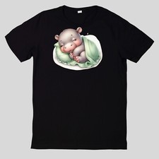 T-shirt simpatico animale cotone divertente frasi divertenti cartone animato