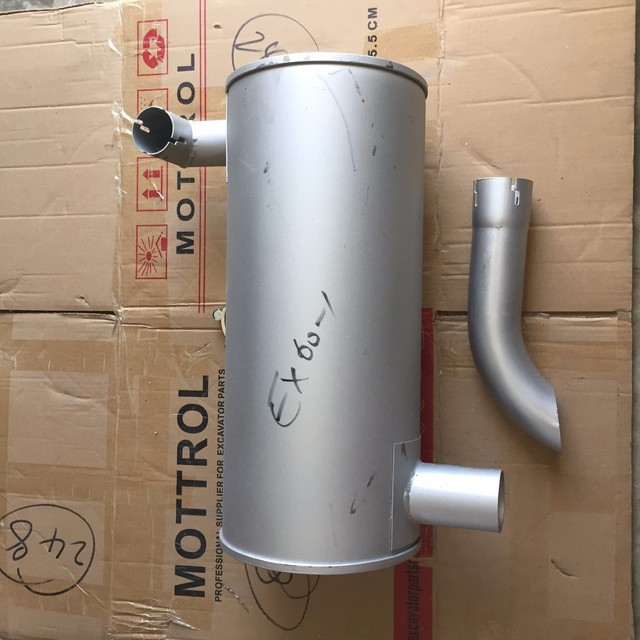 4196421 MUFFLER FITS FOR HITACHI EXCAVATOR EX601 EX60 EX60SR by fedex