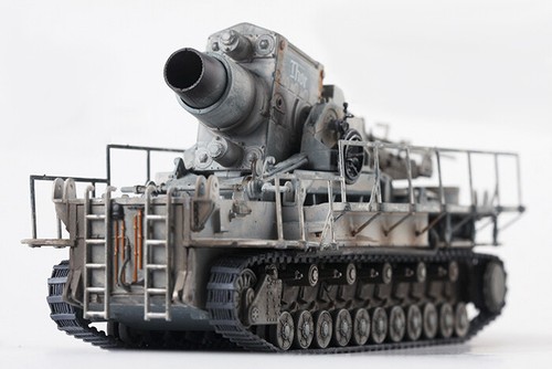 PMA SEGUNDA GUERRA MUNDIAL ALEMÁN KARL INVIERNO CAMUFLAJE 1/72 ACABADO MODELO TANQUE - Imagen 5 de 19