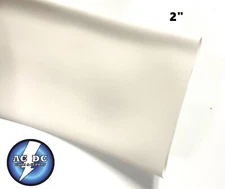 2" ID white Heat Shrink Tube 2:1 ratio (2 feet) polyolefin 2.0" inch/ft/to 50mm