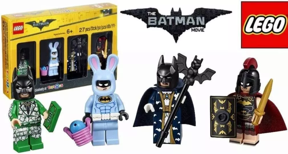 Lego Bricktober The Batman Movie figure set of 4 2017 Toys R Us