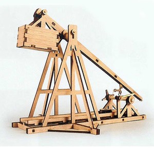 Trebuchet / Wooden model kit / youngmodeler eBay Trebuchet / Wooden model kit / youngmodeler eBay