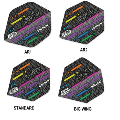 Unicorn Dart Flights Texture – 100 Micron – Volo Stabile E Rigido Per Freccette – 68510 - 2