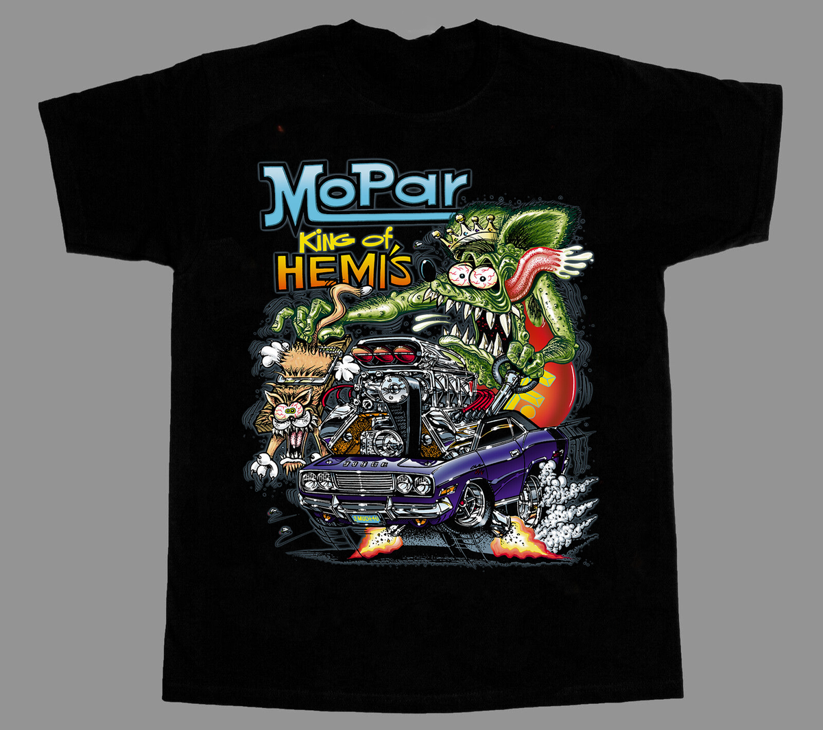 PORKCHOP×Rat Fink TEE Collection Ed Roth Rat Fink Short Sleeve