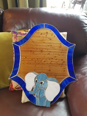 Wandspiegel Elefant H19 cm x B13,5 cm sehr guter Zustand