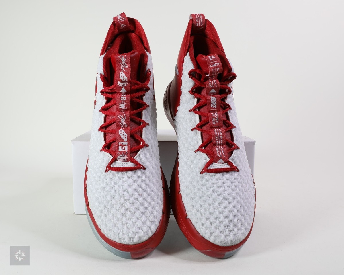 Nike AlphaDunk TB Promo White Red Athletic Shoes Men's Size Nike AlphaDunk TB Promo White Red Athletic Shoes Men's Size