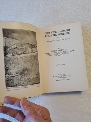 TOM SWIFT UNTER DEN FEUERWEHRLEUTEN Victor Appleton ABENTEUER Jugendliteratur - Bild 5 von 11