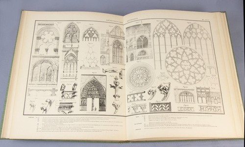 1903 Ecole Militaire Atlas d'Architecture Recueil de Dessins Capitaine Rabozee - Bild 9 von 9
