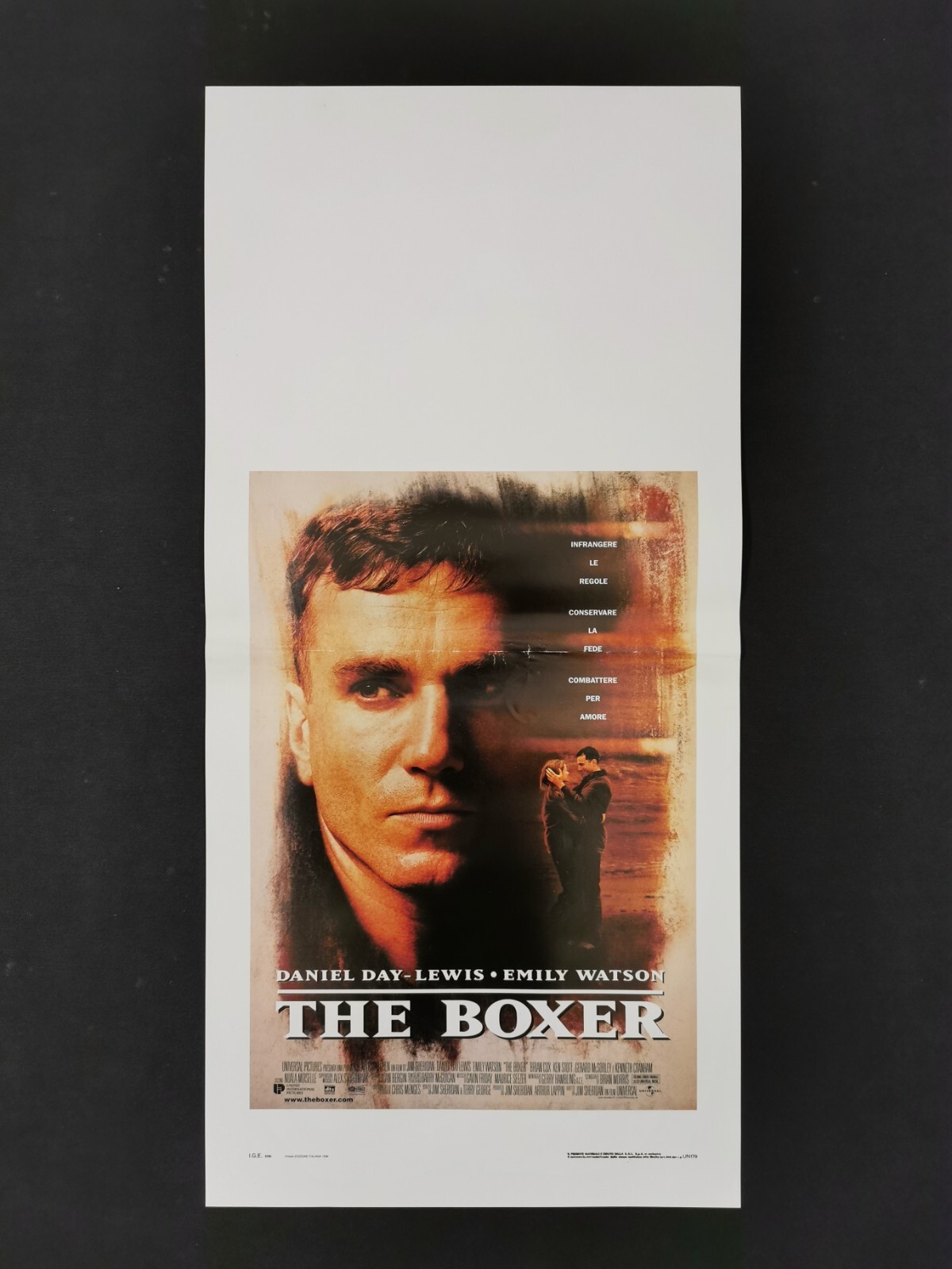 Locandina originale film The Boxer (1997) - Regia di Jim Sheridan