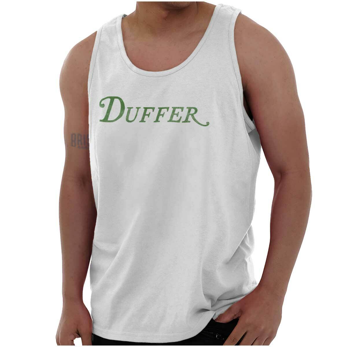 Funny Golf Gifts Duffer Golfing Gag Birthday Tank Top T Shirts Tees Men  Women