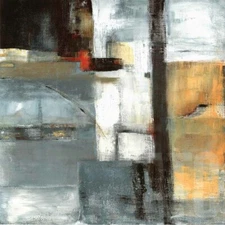 COLORFIELD III (27x27") & COLORFIELD IV (27x27") by BEA DANCKAERT 2PC SET CANVAS