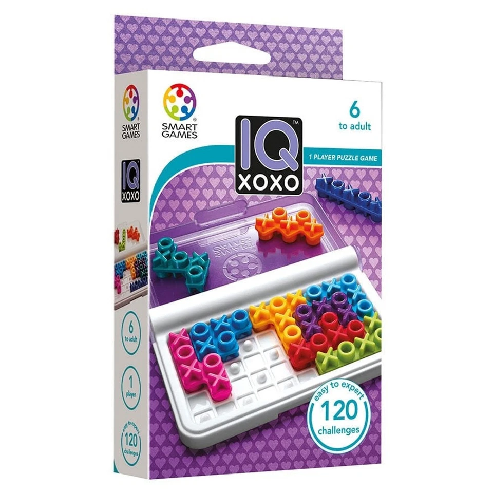 Smart Games IQ XOXO Puzzle Game NEW