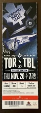 Toronto Maple Leafs 11/20/2014 NHL ticket stub vs Tampa Bay Lightning