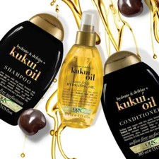 Image of OGX | Hydrate & Defrizz  Kukui Oil Hair Care Products For Frizzy Hair