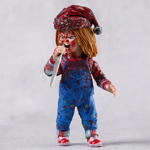 ✅ Figurine Ultimate CHUCKY HOLIDAY EDITION NECA Poupée Film Horreur Collection - Imagen 4 de 9