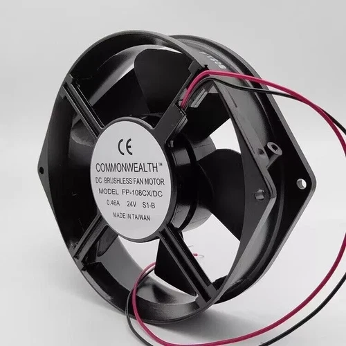 Commonwealth FP-108CX/DC24V DC aluminum frame cooling