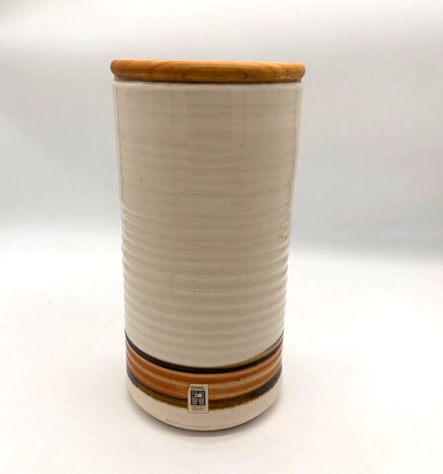 VTG HTF Evangel Pottery Handmade 11'' Ceramic Knife Block Albuquerque New Mexico - Image 2 of 4