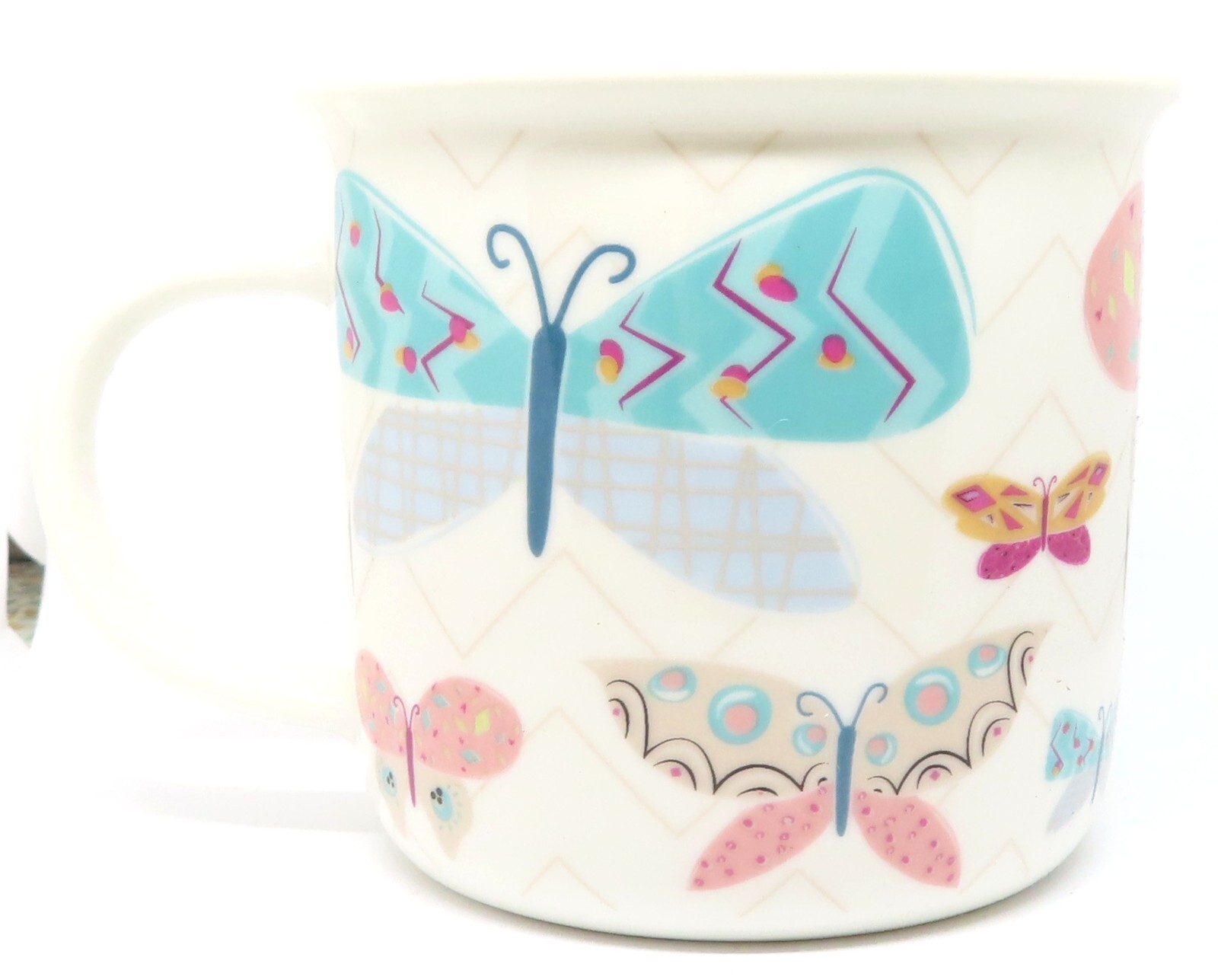 Butterfly Mug Fine Bone China 8.5 CM Ceramic Tableware Gift