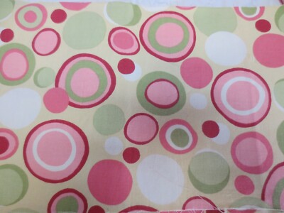 Light weight canvas fabric remnants  Pinks Purple U choose pattern