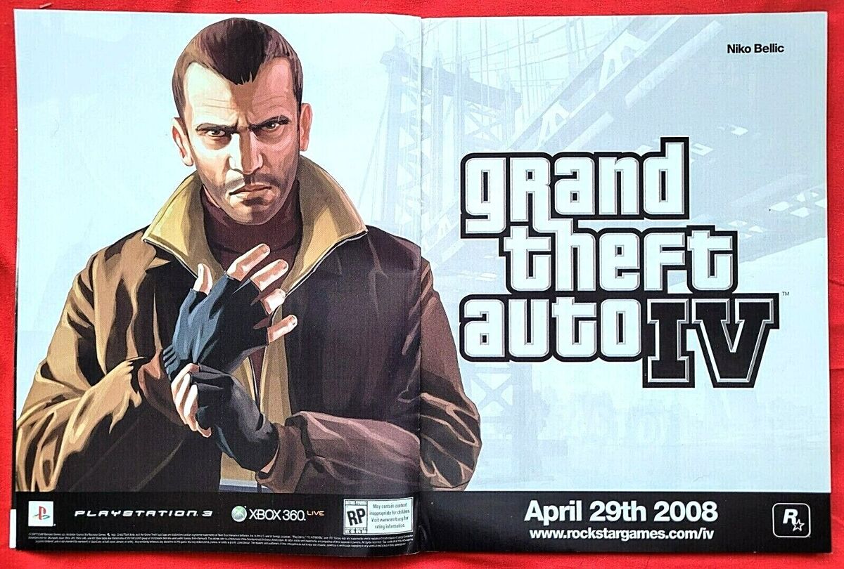 Niko Bellic from Grand Theft Auto – Game Art