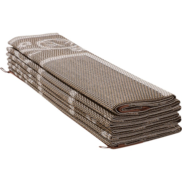 Outdoor Reversible Outdoor Deck Patio/ RV Camping Mat Rug 6ft. x 9ft