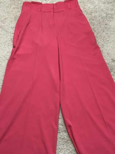 7th Avenue Womens Pants Size 8 Pink Straight Leg Pockets Classic Dressy Pants - Picture 3 of 14