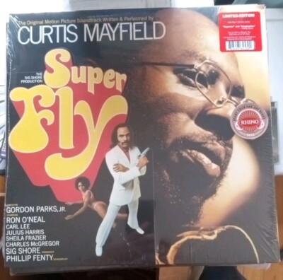 Superfly by Curtis Mayfield (Record, 2021) Factory Sealed Red