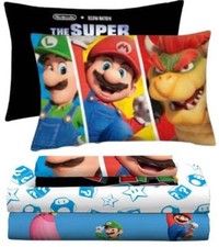 Super Mario Bros Movie Kids Microfiber Sheet Set-AB0CSDZ95JW4, AB0CSDX9RXS4