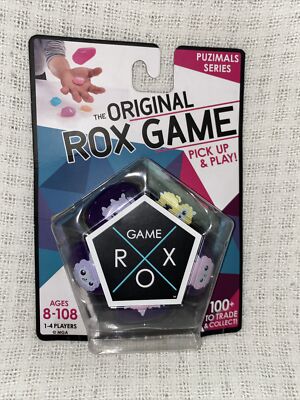 New! Sealed! Original Rox Game - Puzimals Llama Series 5 Collectible GameRox