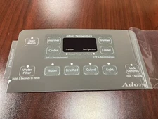 GE Refrigerator Dispenser Overlay only for WR55X11089, Genuine OEM, Brand New