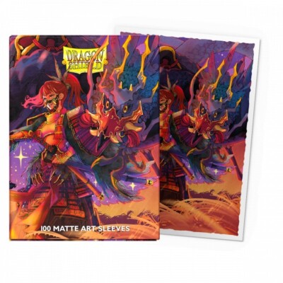 Matte Art The Fallen Standard Size (100 ct) Dragon Shield Sleeves