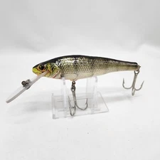 Bagley's Small Fry Perch Crankbait Fishing Lure 5" Walleye Bass Florida Vintage