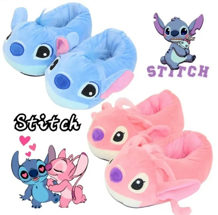 DISNEY LILO E STITCH PANTOFOLE BAMBINI KIDS 22CM HOME BABY SPEDIZIONE 20  GIORNI