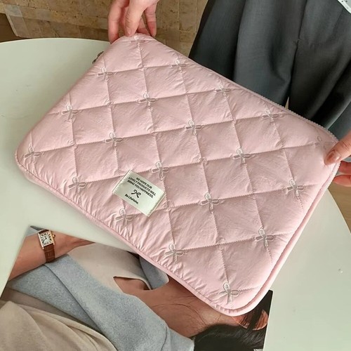 Leicht gewicht Schleifen-Laptop-Hülle Stoßfeste Computertasche Büro - Photo 6/16
