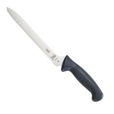 Chef-Quality 8-Inch Santoprene Handle Serrated Bread Knife for Precision