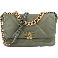 Chanel 19 Quilted Lambskin Single Flap Crossb...