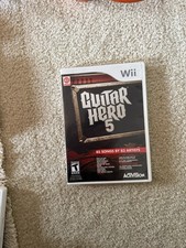 Guitar Hero 5 (Nintendo Wii, 2009) 